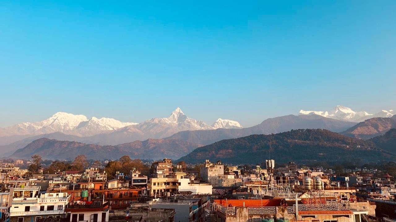 Penthouse 3 Bedroom Apartment With A Beautiful View Pokhara Eksteriør bilde