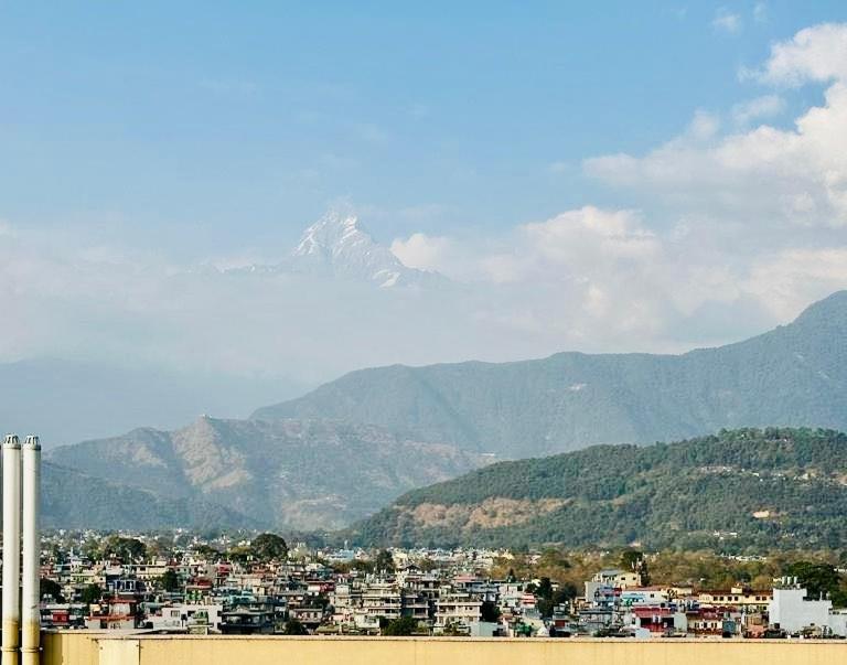 Penthouse 3 Bedroom Apartment With A Beautiful View Pokhara Eksteriør bilde